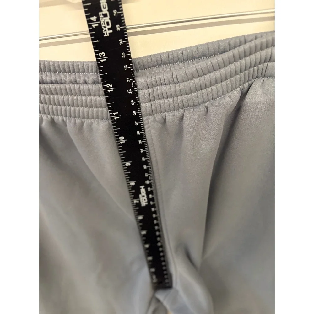 Sporty Gorpcore Sweatpants Fleece Joggers Under Armour Men LG Bluish Gray